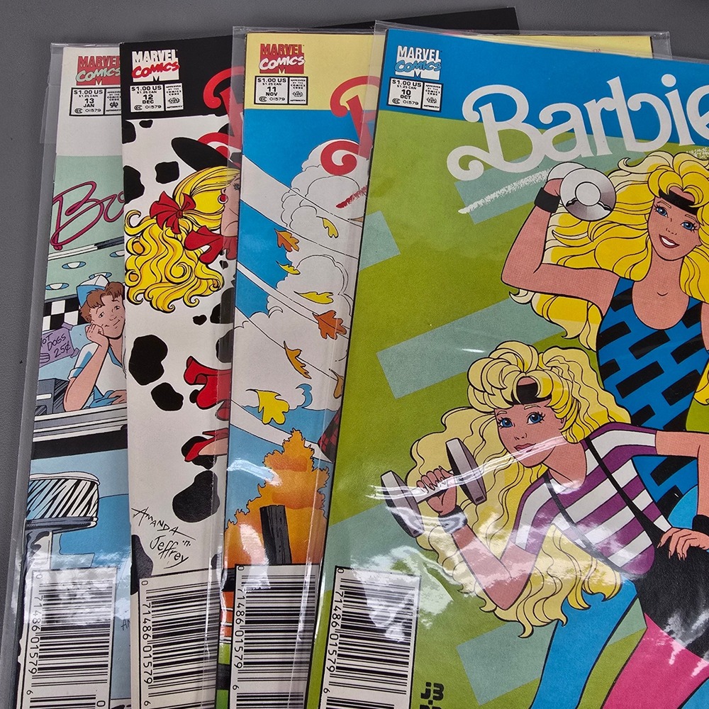 Vintage 31 Marvel Barbie Comic Book Lot Issue 1-8 10-17 1991 & Fashion 2-8 10-17 - Picture 5 of 16